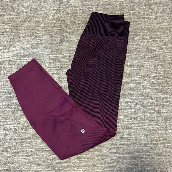 lululemon athletica Pants - Striped lulu-lemon leggings
